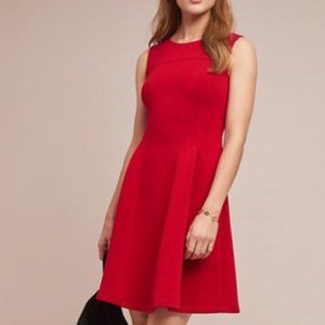 Anthropologie, Red Dress, L
